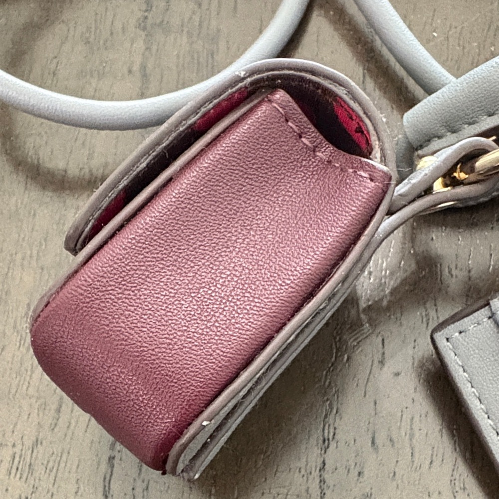 Nicole Lee Gray and Burgundy Crossbody Set - Picture 9 of 11